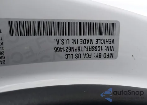 2023 Ram 1500 Laramie 4X4 5'7 Box from USA, damaged, VIN 1C6SRFJT6PN621466